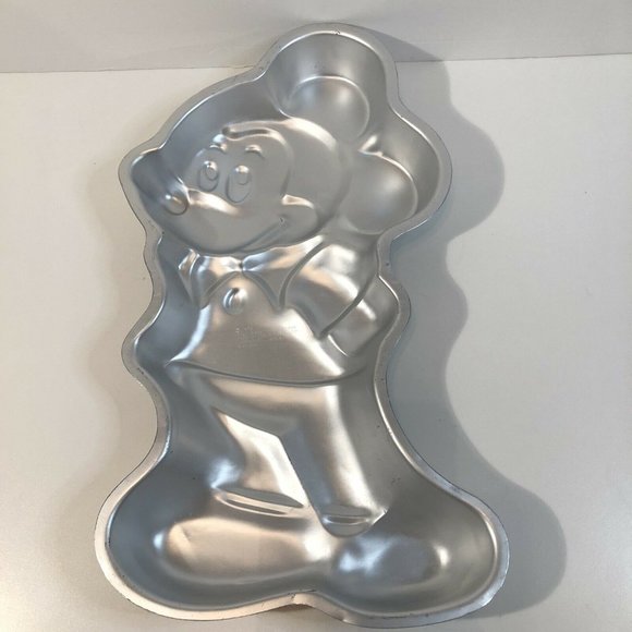 Vintage Wilton Metal Mickey Mouse Cake Pan 1978 Walt Disney Korea 515-1805 - Picture 10 of 10
